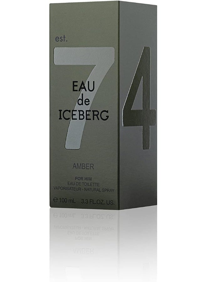 ICEBERG عطر أو دو آيسبرغ أمبر مان أو دو تواليت 100 مل - Image 3