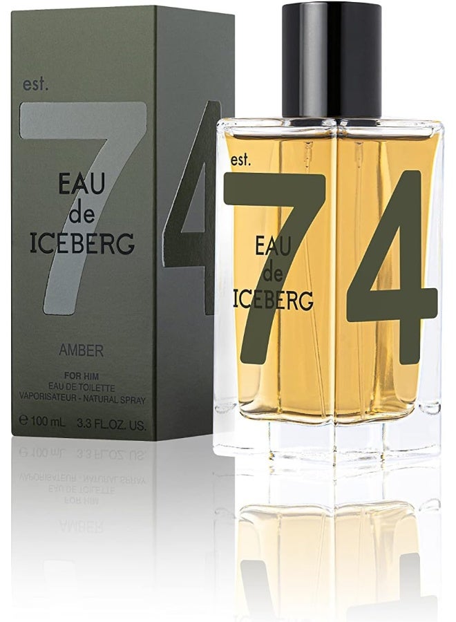 ICEBERG عطر أو دو آيسبرغ أمبر مان أو دو تواليت 100 مل - Image 1