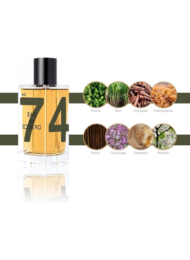 ICEBERG عطر أو دو آيسبرغ أمبر مان أو دو تواليت 100 مل - Image 5