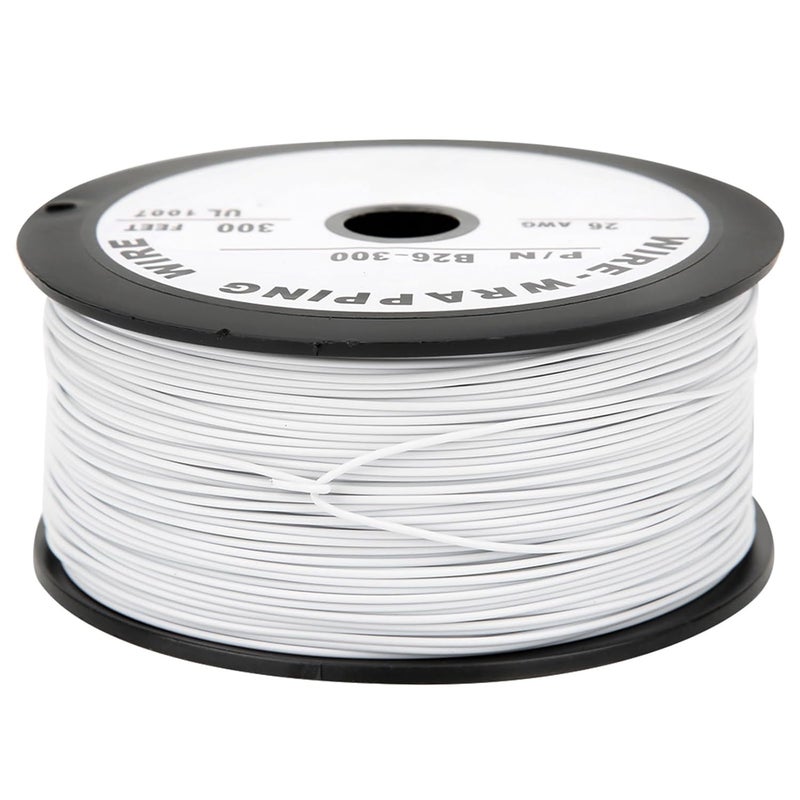 UL1007 Electrical Wire, 26AWG Tinned Copper Aviation Wiring Cable, 100 Meters Temperature Electronic Wire for Electronics and Electrical Equipment, with Fine - Image 4