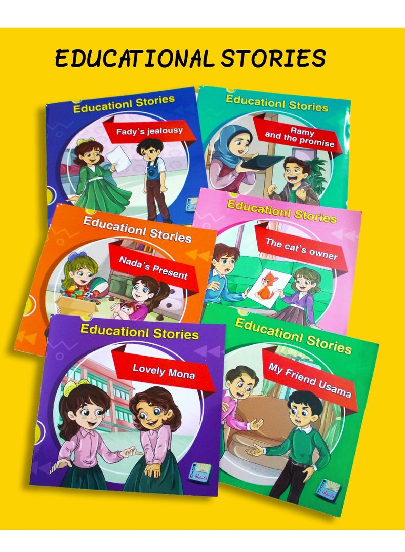 Educational Stories Series - 6 Meaningful Tales to Teach Positive Behavior - Image 1