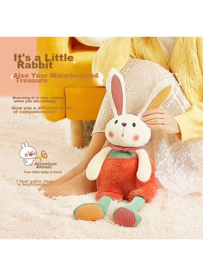 Ten Thousand Fires Wanhuo Rabbit Plush Toy, Girls' Birthday Gift, Little Girl Stuffed Animal, Comforting Doll, Children's Sleeping Companion Stuffed Animal - Image 3