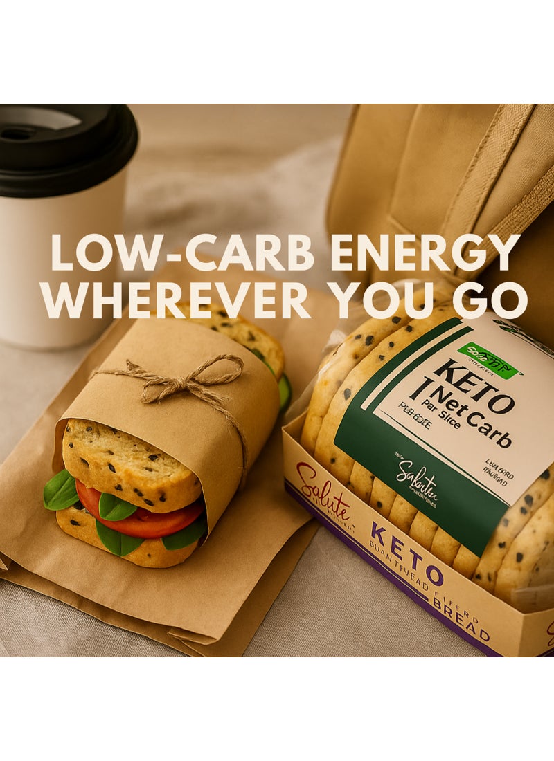 BeFit Keto Salute Low Carbs Multiseed Bread - Image 2