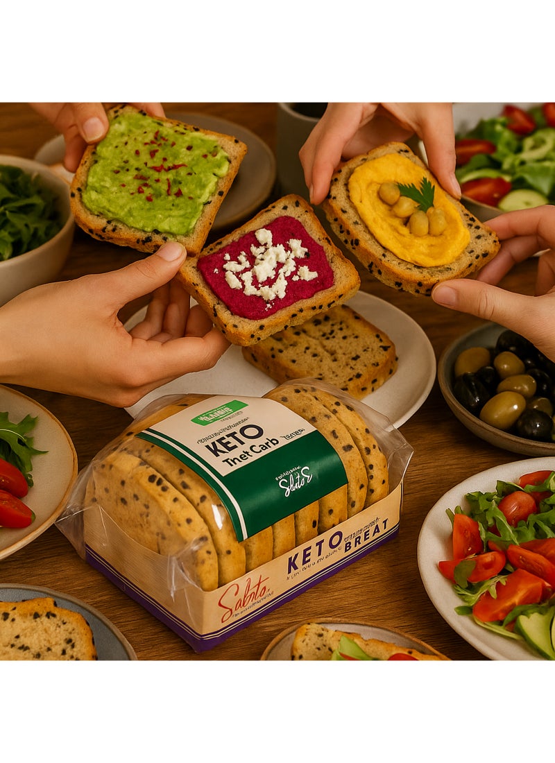 BeFit Keto Salute Low Carbs Multiseed Bread - Image 3