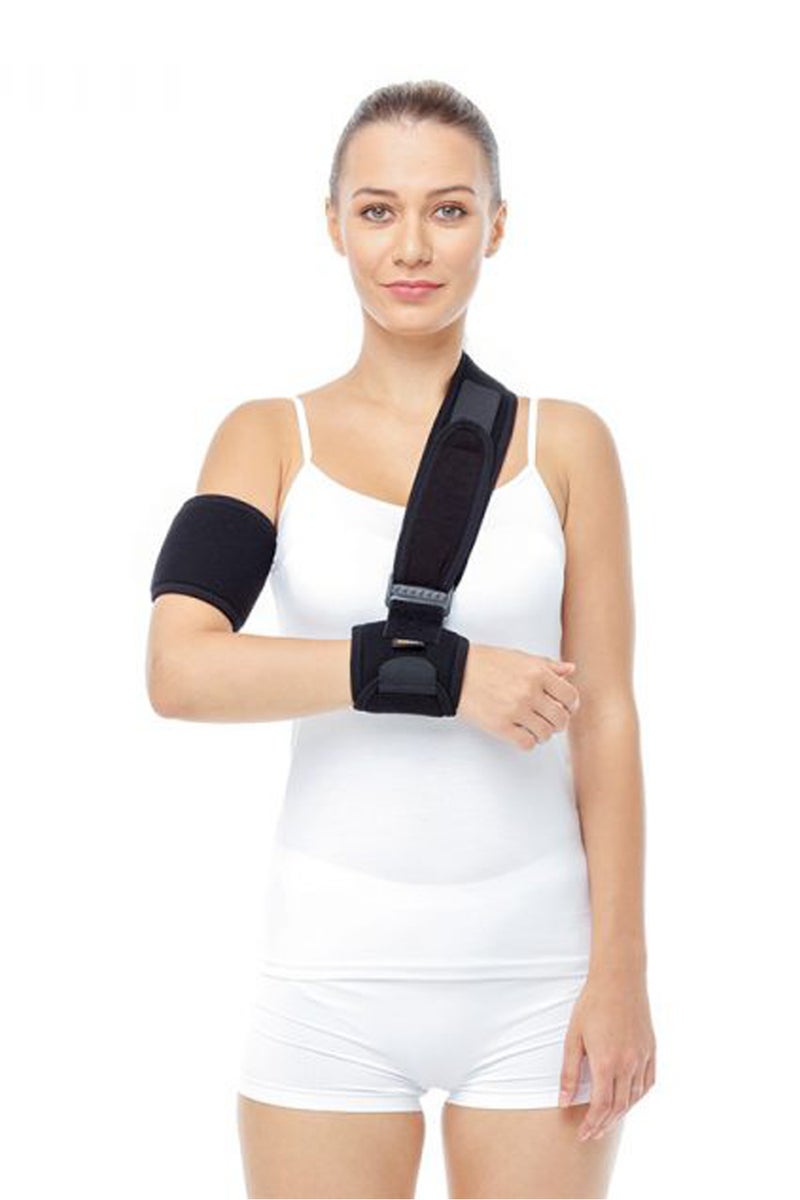 Orlex Standard Simple Arm Sling – Bacteriostatic, Medical-Grade Support, Adjustable & Comfortable, Made in Turkey