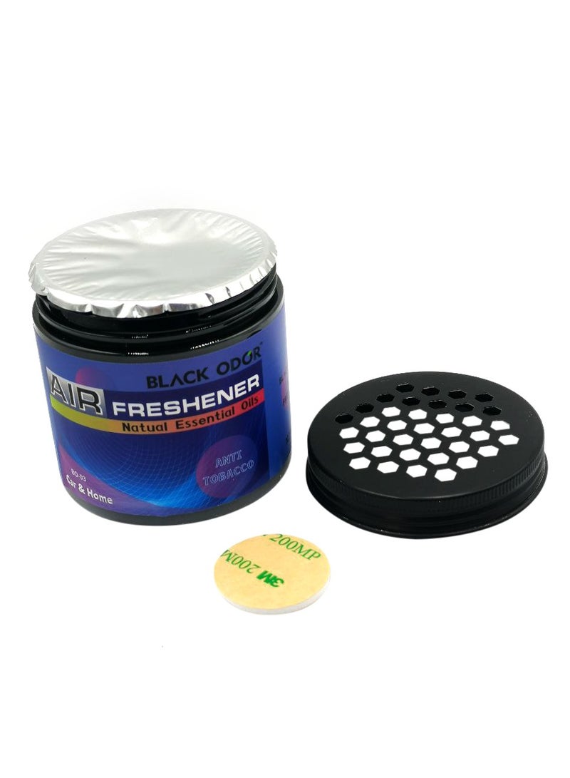 Black Odor Anti-Tobacco Air Freshener Gel for Car And Home Car Air Freshener BO-03  - Image 5