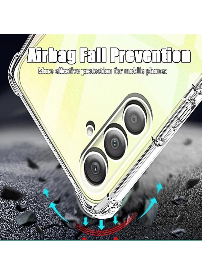 For Samsung Galaxy A17 Case, Crystal Slim-fit Soft TPU with 4 [Shock-Absorption] Corners Case for Samsung Galaxy A17, Clear - Image 4