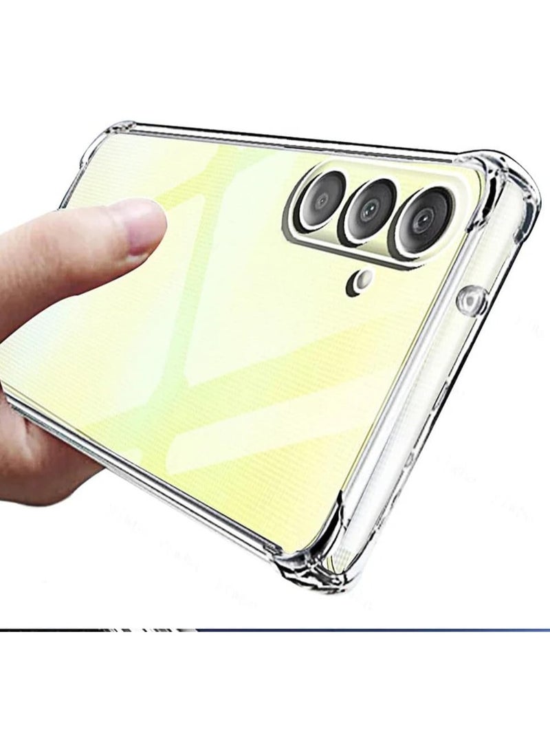 For Samsung Galaxy A17 Case, Crystal Slim-fit Soft TPU with 4 [Shock-Absorption] Corners Case for Samsung Galaxy A17, Clear - Image 2
