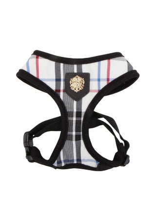 Puppia Junior Over-The-Head Dog Harness Checkered Pattern No Choke No Pull Adjustable Chest Belt Walking Training for Small and Medium Dog, Black, X-Large - pzsku/ZD07BC5E779861809BBECZ/45/1747319838/8a1af775-777a-4be8-906b-450f16b4aa2f