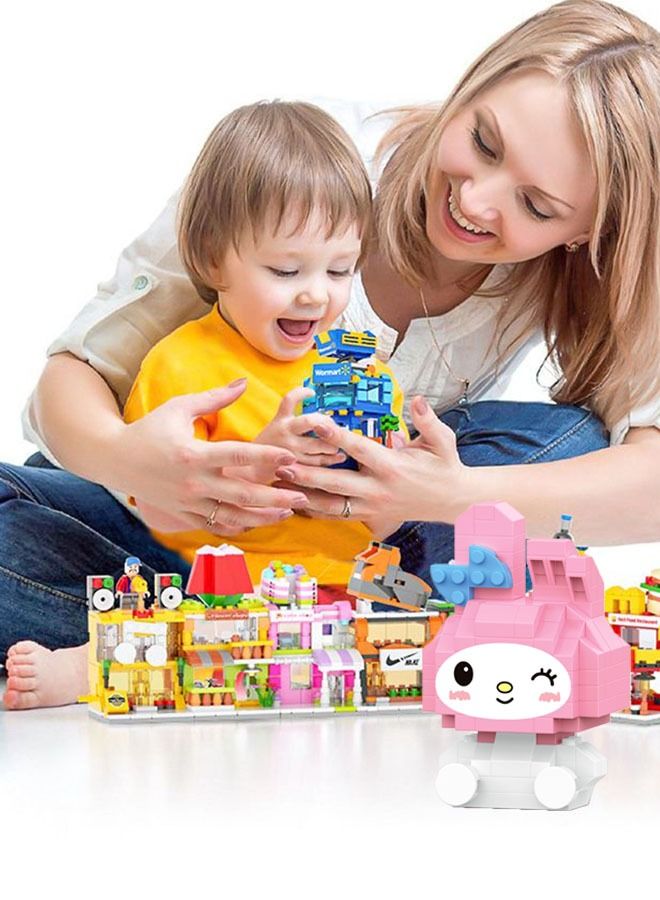 Cartoon Melody Small Particle Puzzle Building Block Assemble Toy - Image 3