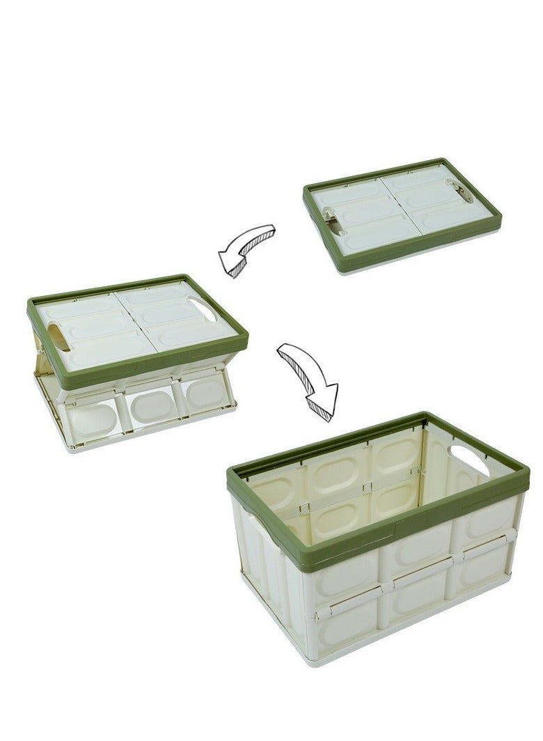Foldable Car Trunk Storage Box, In-Car Storage Container, Multi-functional Foldable Car Trunk Organizer, Car Storage Bin, Collapsible Portable Storage Box  - Image 4