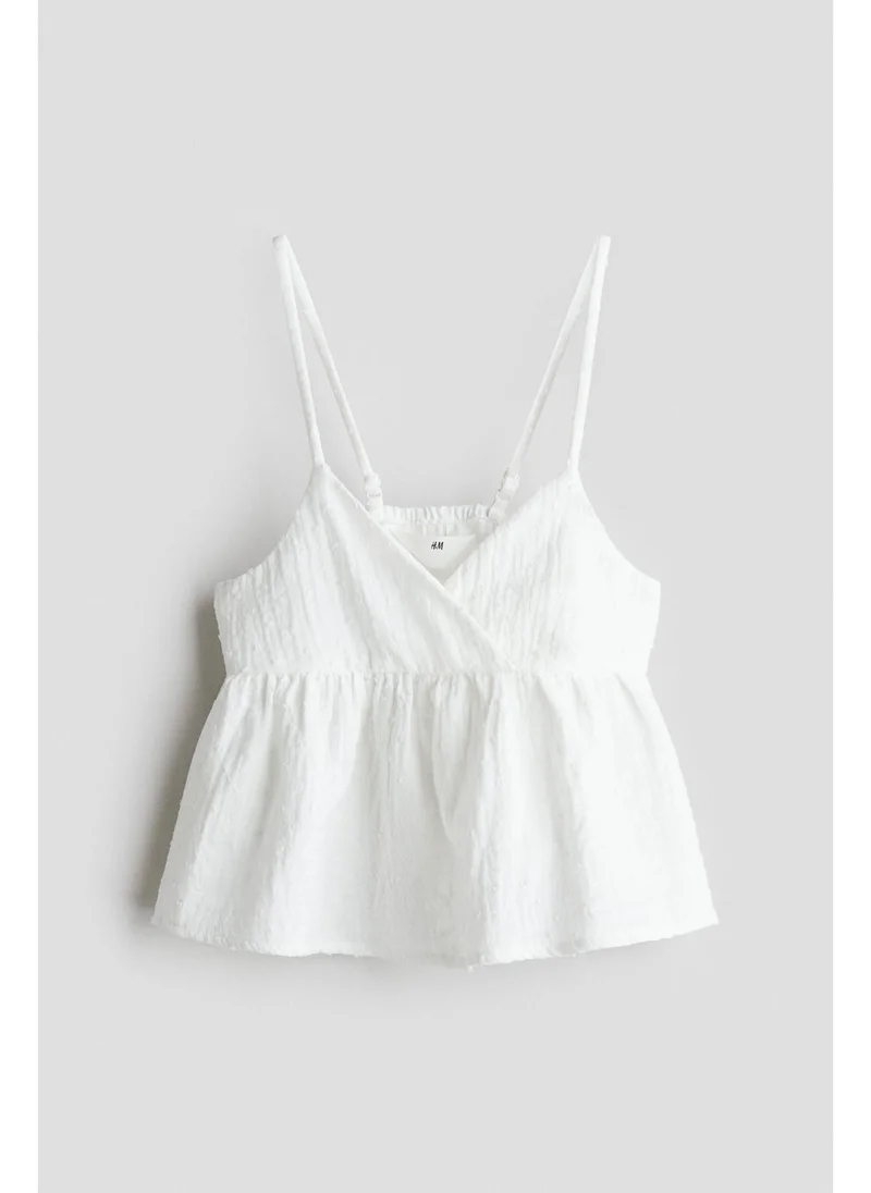 H&M V-neck strappy top