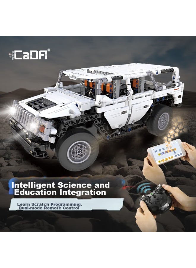 Cada Building Blocks, Educational Programming Remote Control Car Model, Birthday Gift For Boys And Girls - Image 4