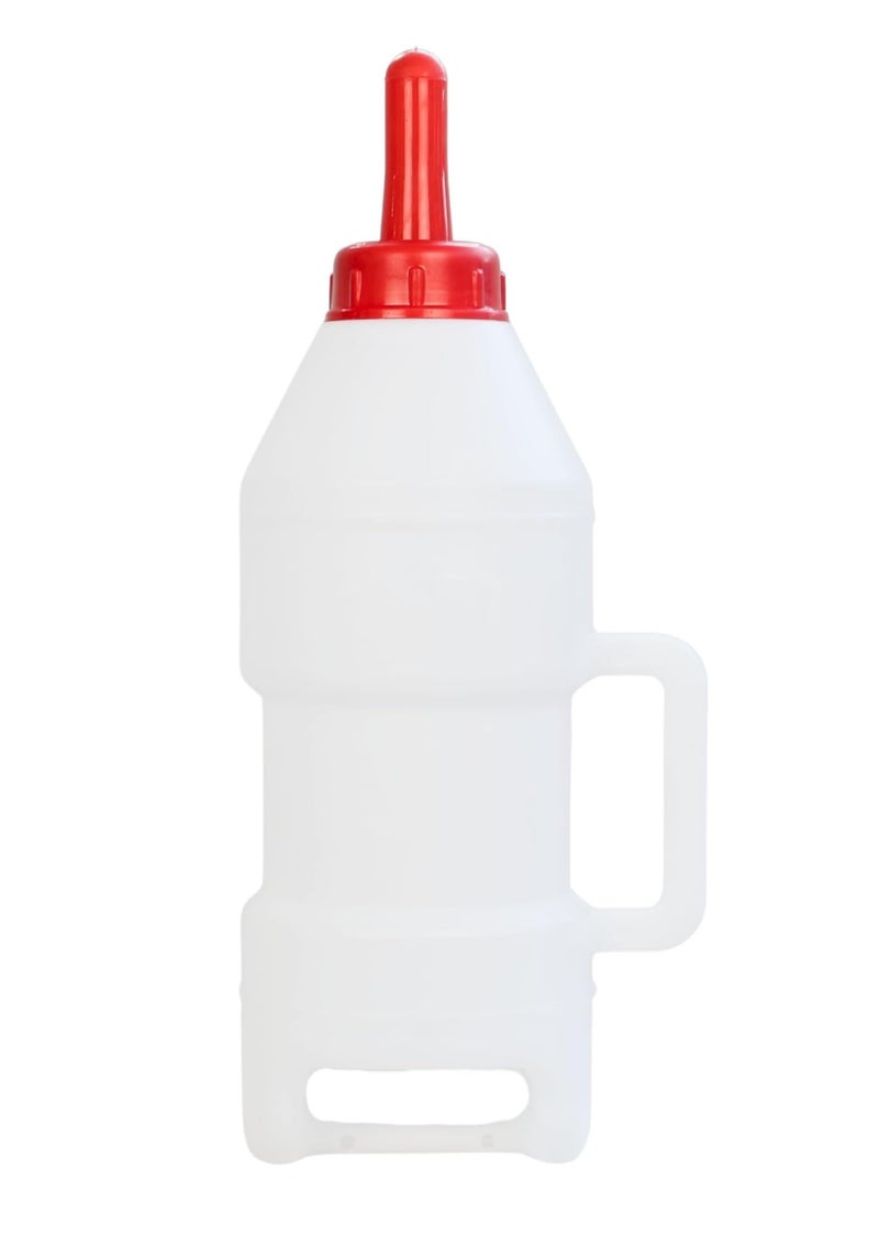 Caneuf Cow & Buffalo Feeding Bottle ? Large Capacity, BPA-Free, Anti-Colic Nipple, Leak-Proof, Durable Plastic, Easy-to-Clean Milk Feeder for Calves, Farm Animals, Dairy Farm Essentials (Pack of 2) - Image 1