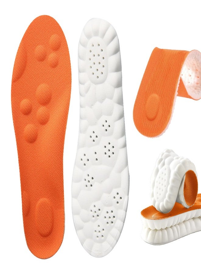 Dolcety Steppers Insoles for Men Women - Arch Support, Massage Memory Foam, Breathable Inserts for Everyday Use & Active Lifestyle (Men 11.5-12.5/Women 13-14) - Image 1
