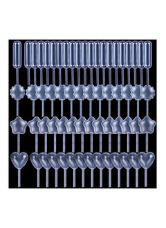 200pcs 4ml Cupcake Pipettes, Mini Disposable Transfer Pipettes Squeeze Dropper Liquid Injector Pipettes for Jam, Strawberries, Cupcake, Chocolate, Birthday Party and Holiday Decoration