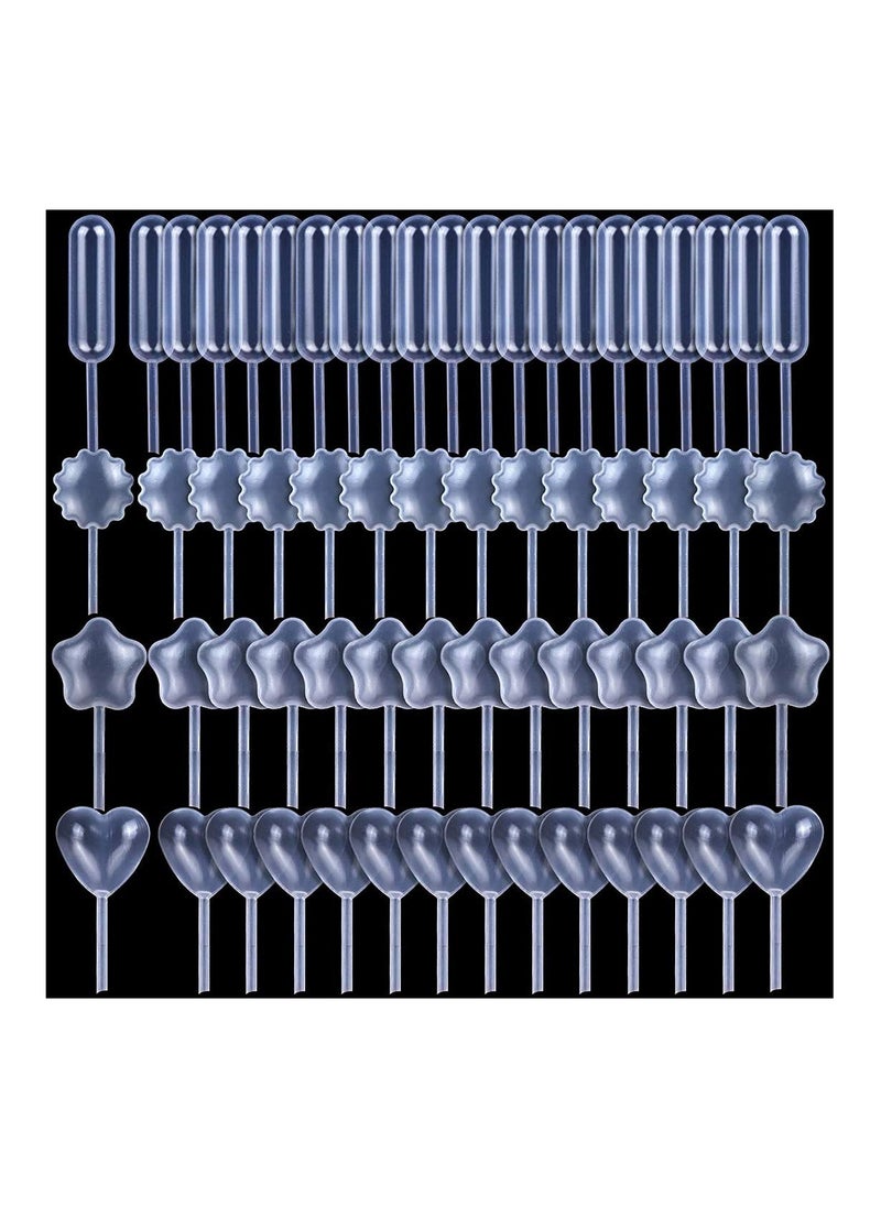 SYOSI - 200pcs 4ml Cupcake Pipettes, Mini Disposable Transfer Pipettes Squeeze Dropper Liquid Injector Pipettes for Jam, Strawberries, Cupcake, Chocolate, Birthday Party and Holiday Decoration - Image 1