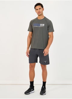 Styli Super Stretch Printed Training T-Shirt  - Image 2