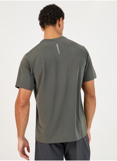 Styli Super Stretch Printed Training T-Shirt  - Image 4