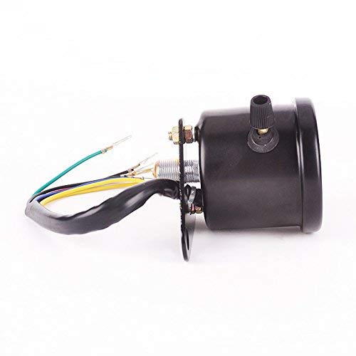 TESWNE Motorcycle Dual Odometer Speedometer Gauge LED Back Light Signal Light - Image 2