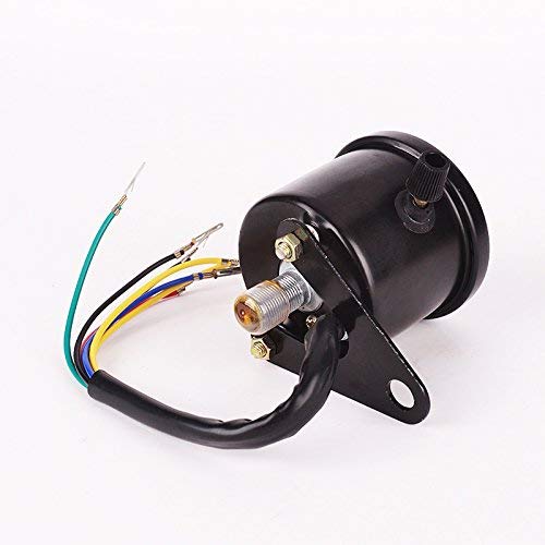 TESWNE Motorcycle Dual Odometer Speedometer Gauge LED Back Light Signal Light - Image 5