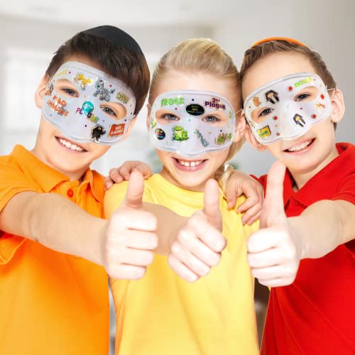 Rite Lite Decorate Your Own 10 Plagues Masks Passover Toy Gift Sets Decorations Goodie Bag Rewards Jewish Holiday Party Favors for Kids Seder Pesach Arts and Crafts Accessories for Hours of Fun - Image 5