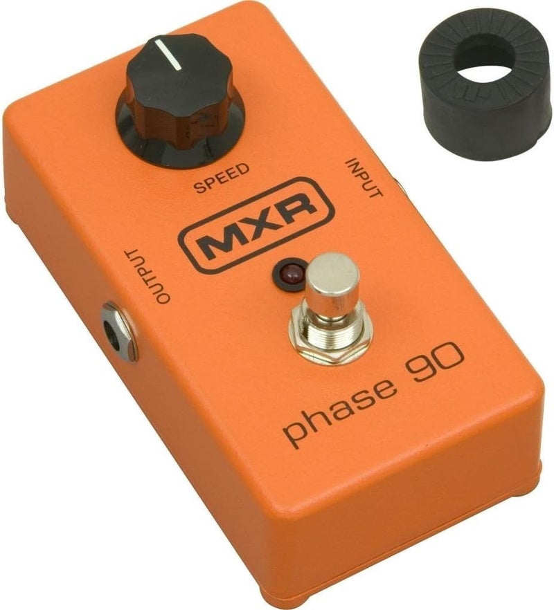 MXR M101 Phase 90 Guitar Effects Pedal Bundle w/ Dunlop Chromatic Clip-On Tuner and Dunlop Variety Pick Pack - Image 3