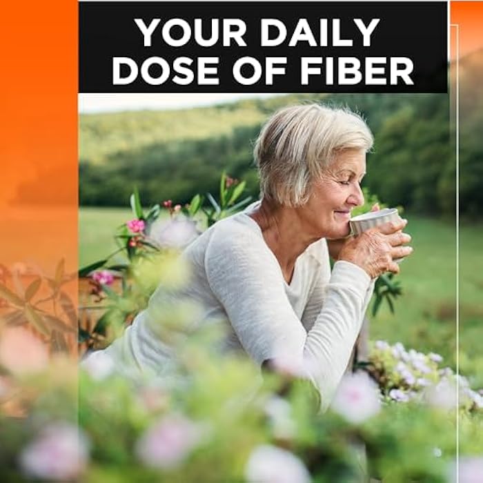 Quality Choice Psyllium Fiber Powder, Sugar Free Orange Flavor Formula, 114 Doses for Daily Digestive System Support. Promotes Regularity with Gentle Soluble Fiber in Convenient Powder Formula - Image 4