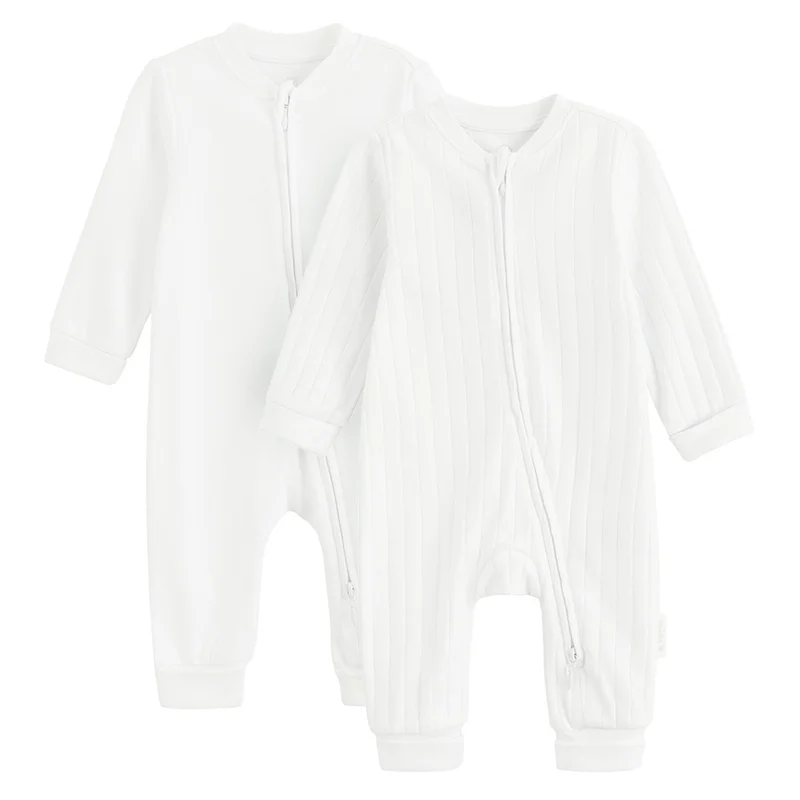 كول كلوب من سمييك CCB3201690-00 WHITE COTTON OVERALL 2-PACK
