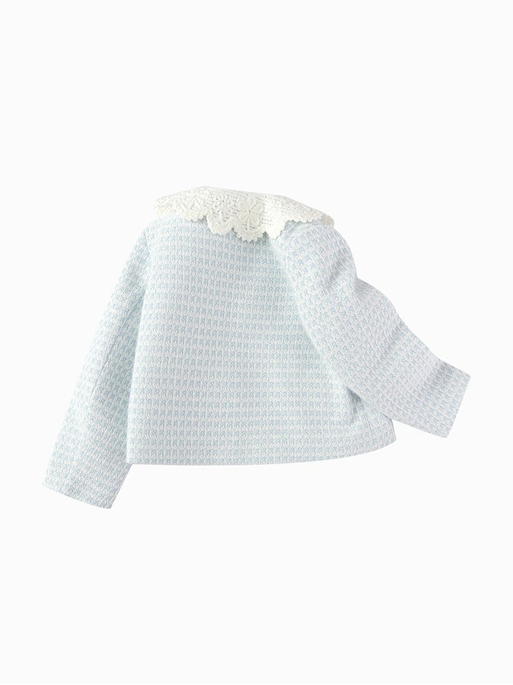 بالابالا جاكيت بنقشة تويد للبنات - Image 5