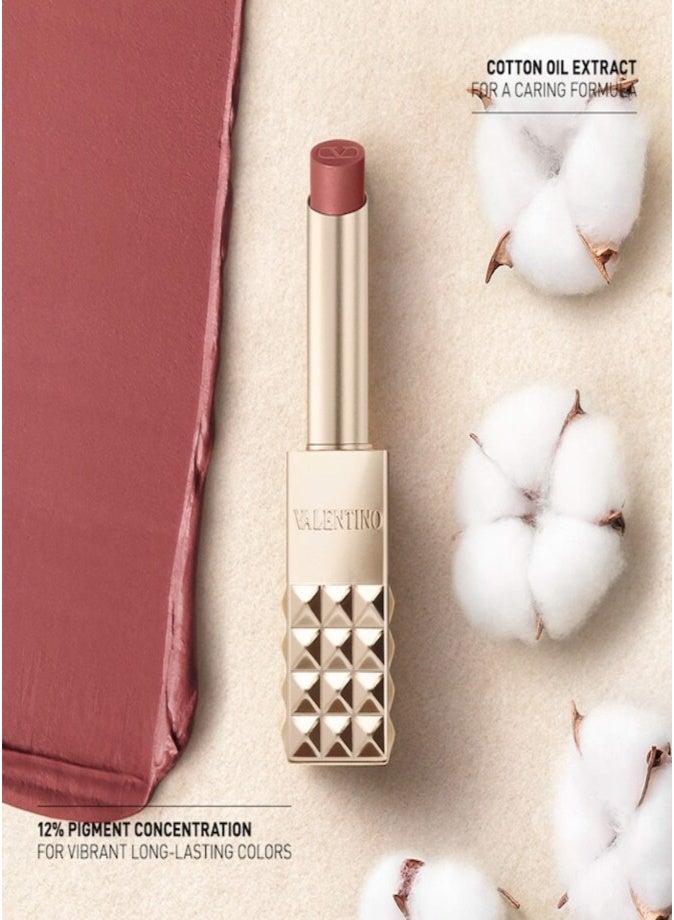 VALENTINO Spike Valentino Buttery Matte Lipstick 28.3g, 134R | Long-Wear Hydrating Matte Lip Color - Image 5