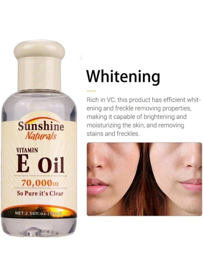 Sunshine Naturals Vitamin E oil 75 ml - Image 4