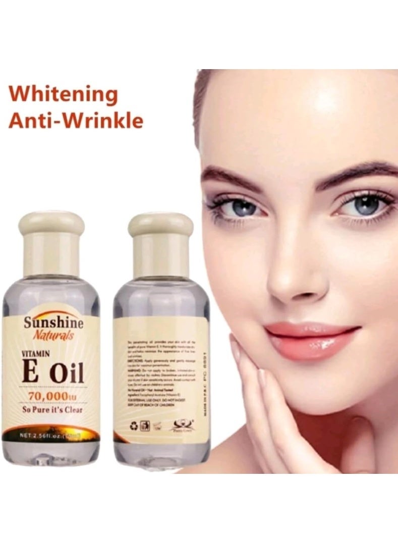 Sunshine Naturals Vitamin E oil 75 ml - Image 2