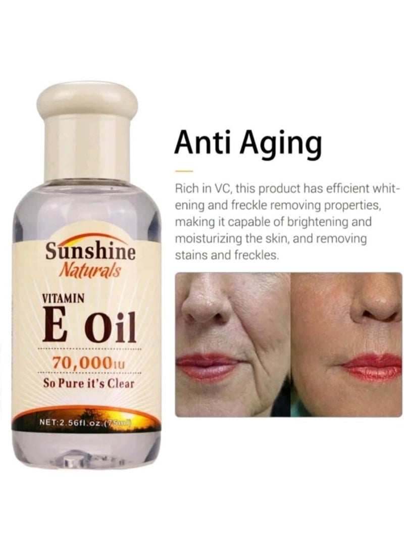Sunshine Naturals Vitamin E oil 75 ml - Image 5