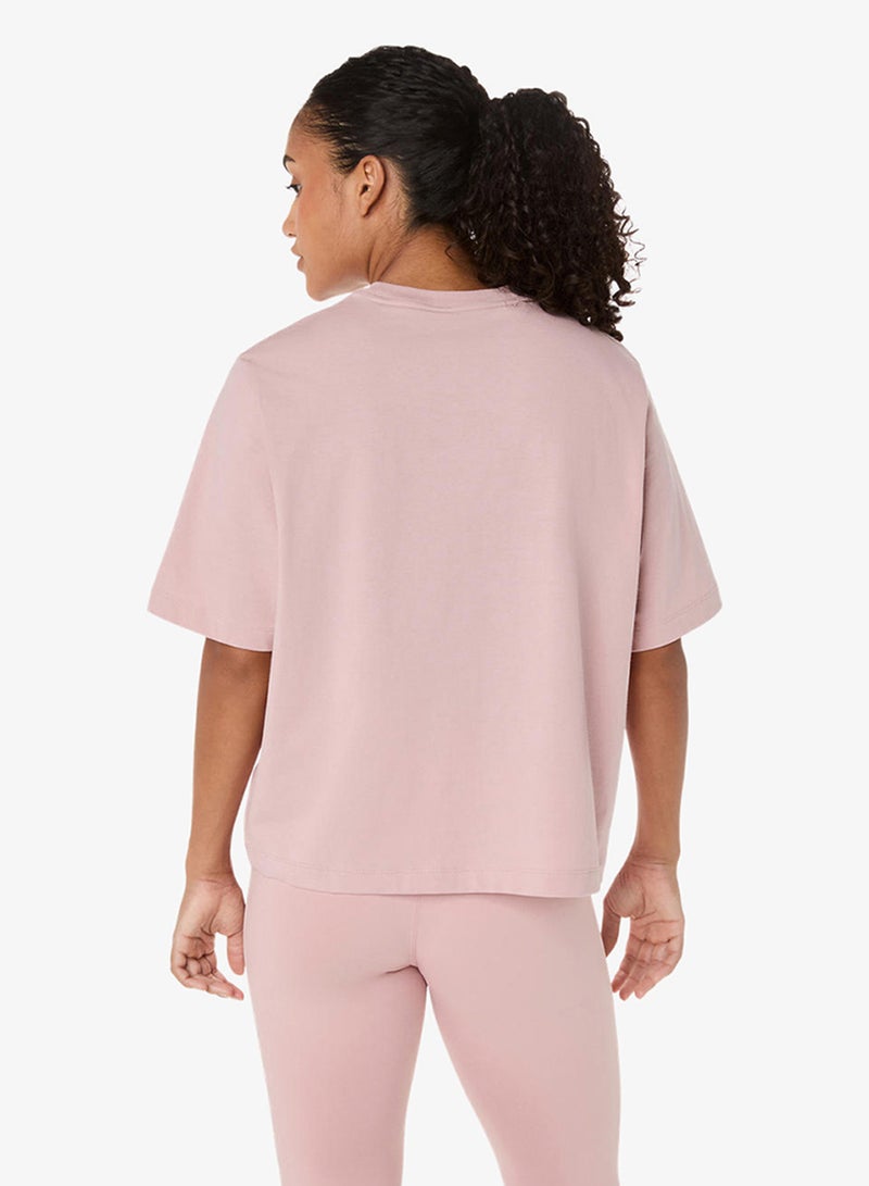 asics Spiral Embroidery Logo T-Shirt - Image 2