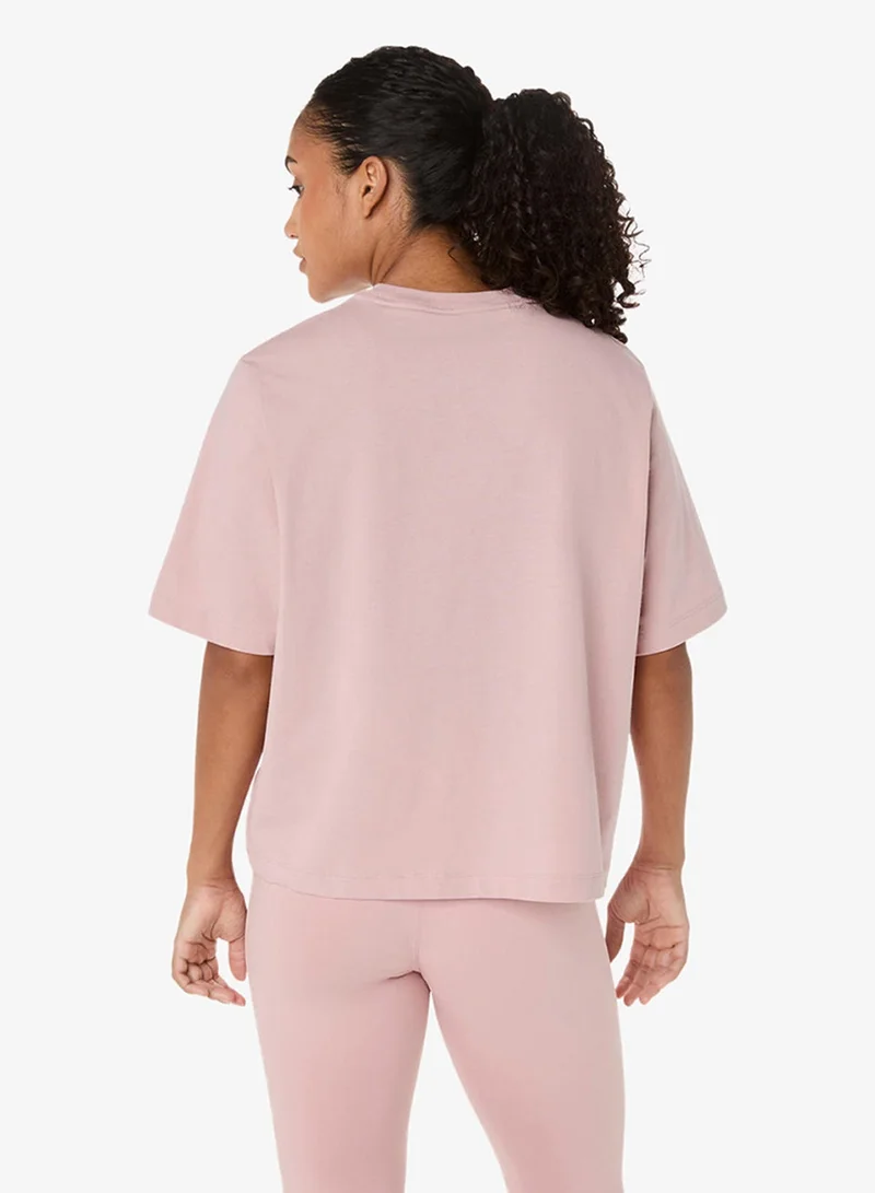 asics Spiral Embroidery Logo T-Shirt