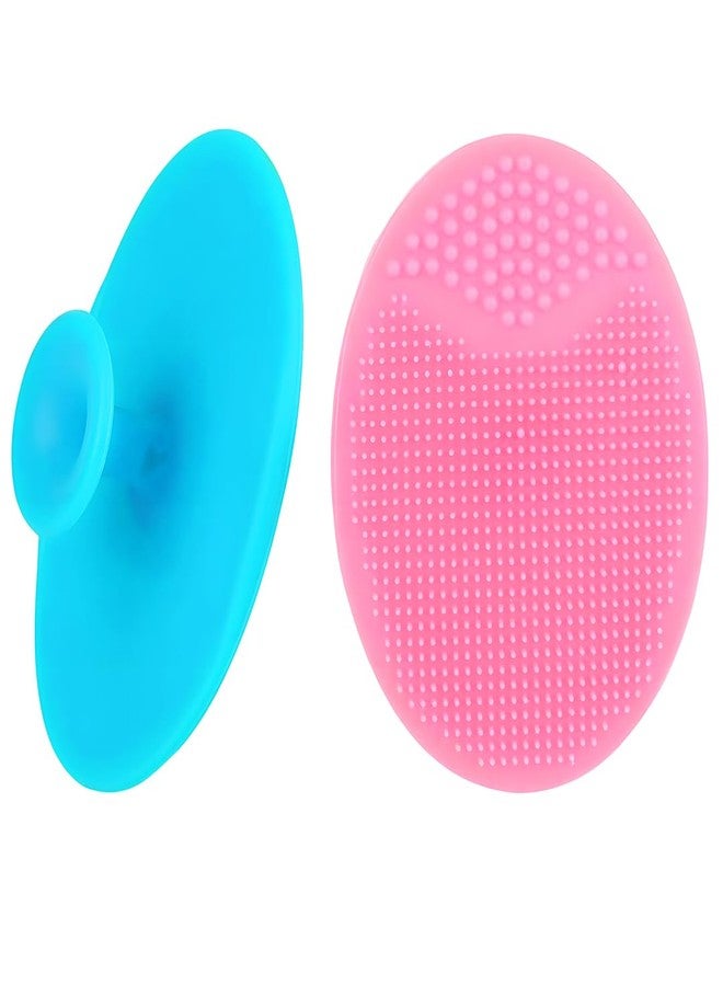 Gleva Silicone Face Scrubber, Manual Cleansing Brushes for Blackheads, Exfoliating Face Wash Brush, Deep Cleaning & Massage Tool for Skincare, Compact & Travel-Friendly Facial Scrubber - Image 1