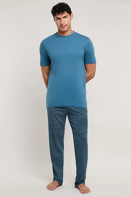 R&B Patterned Loungewear Set