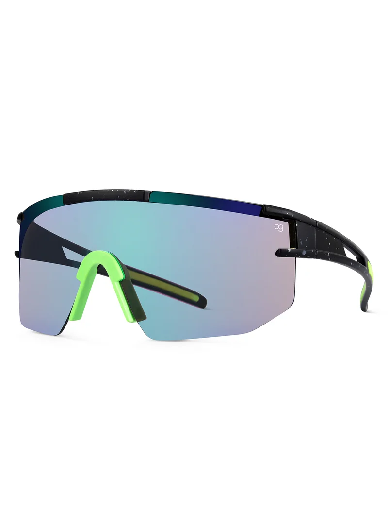 Woggles  Unisex Uv-Protected Green Sports Sunglasses  | Best Price UAE