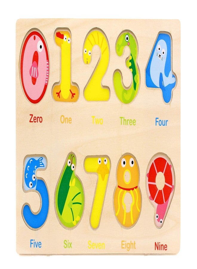 Aile Wooden Preschool Learning Number Puzzles Toys for Kids Age 2-4， Educational Toys. - Image 4