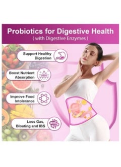 Probiotic Live Women’s Probiotic, 90 Caps 100 Billion CFU 31 Strains, with Organic Prebiotics Cranberry, Digestive Immune, Shelf Stable, Delayed Release, No Soy Gluten Dairy  - Image 3