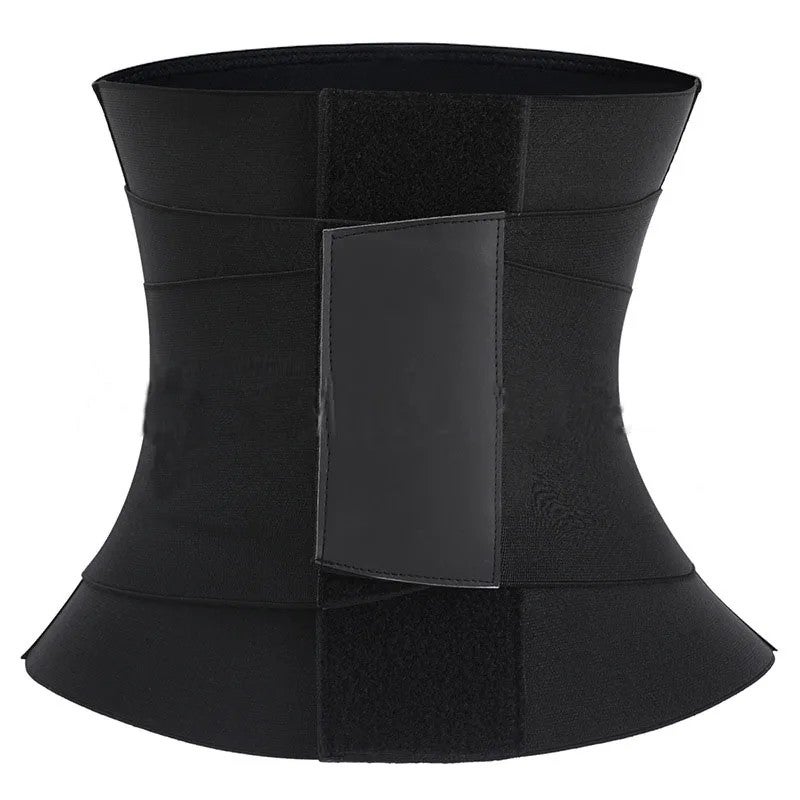 Bluejw Women's Fitness High Compression Elastic Waist Trimmer Belt - Back Support Waist Trainer for Slimming - Image 2