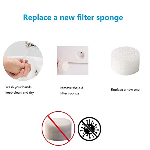 GUHOFIND 15 Pcs Replacement Air Filter Sponge for Compressor, Universal Size - Image 3