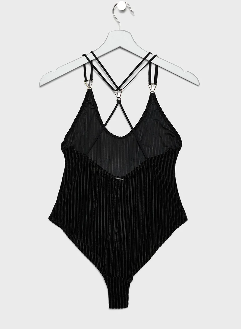 BLUEBELLA Avia Cross Back Ribbed Body