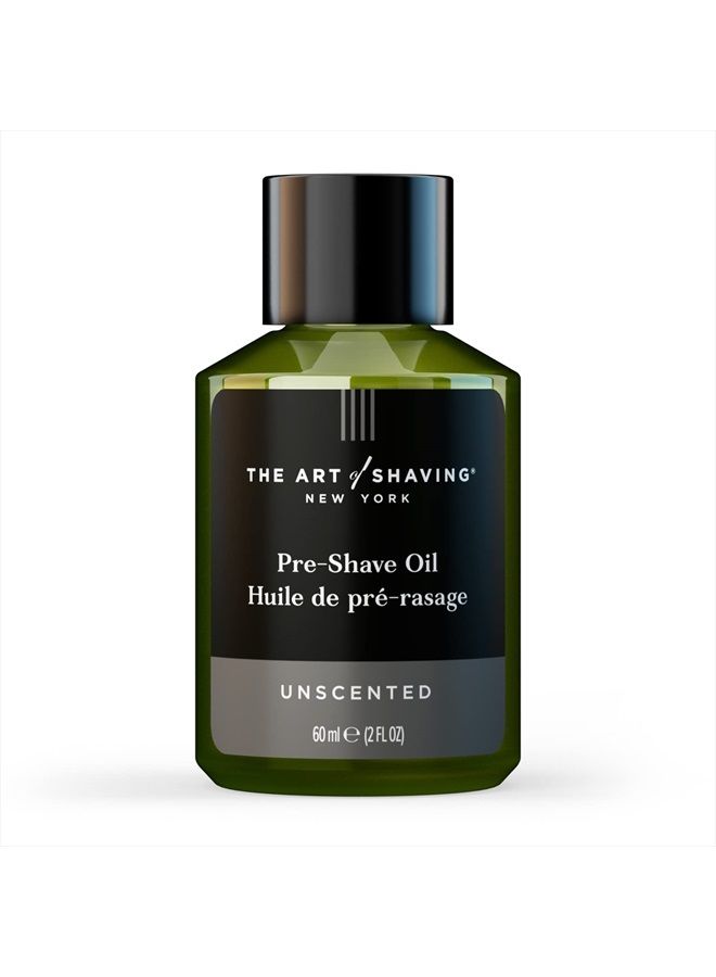 THE ART of SHAVING Pre Shave Beard Oil - Shaving Oil for Men, Protects Against Irritation and Razor Burn, Clinically Tested for Sensitive Skin, Unscented, 2 Ounce  - Image 1