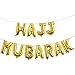 RUIANSI HAJJ MUBARAK Party Balloon for Festival Gathering Decorations Eid Mubarak Party Supplies Decorations HAJJ MUBARAK Gold - Image 3