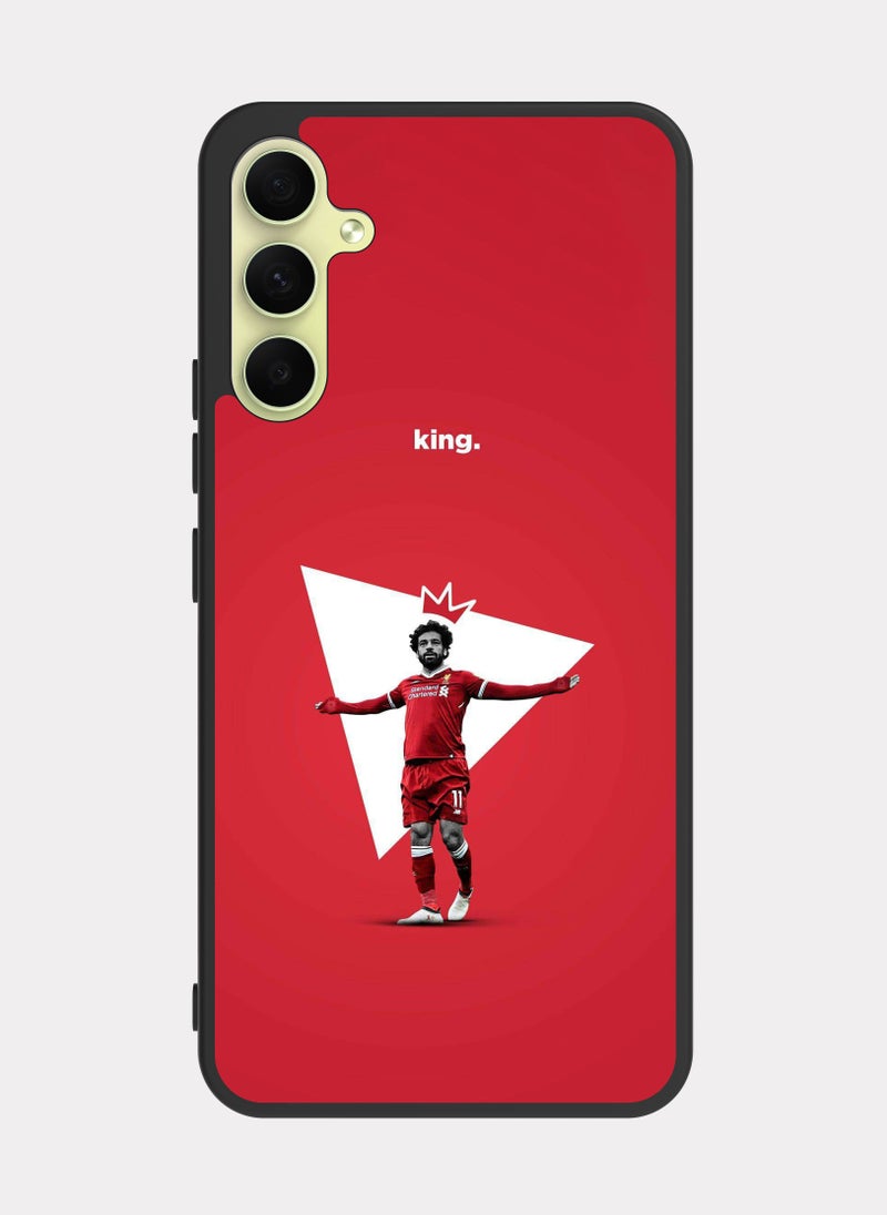 بكسلات كفر سامسونج جالكسي ايه 34 محمد صلاح ليفربول احمر - Image 1