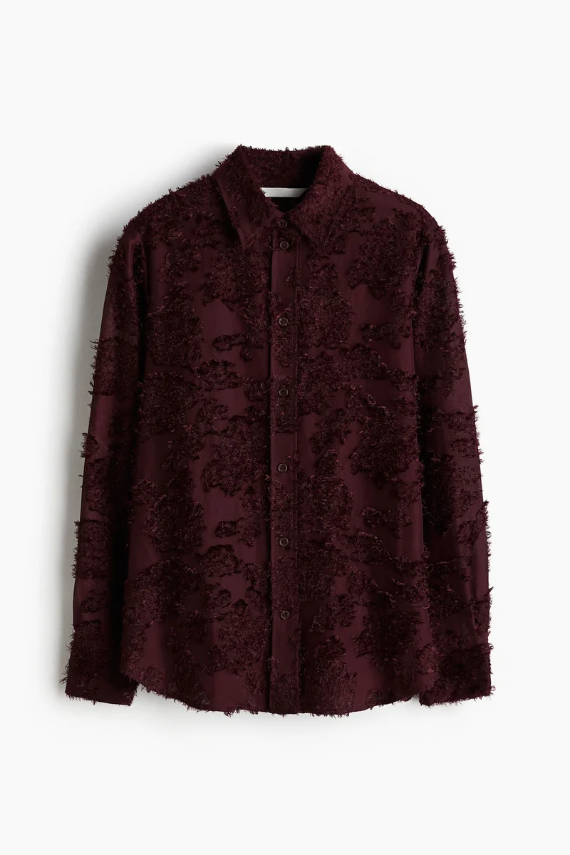 H&M Jacquard-weave shirt