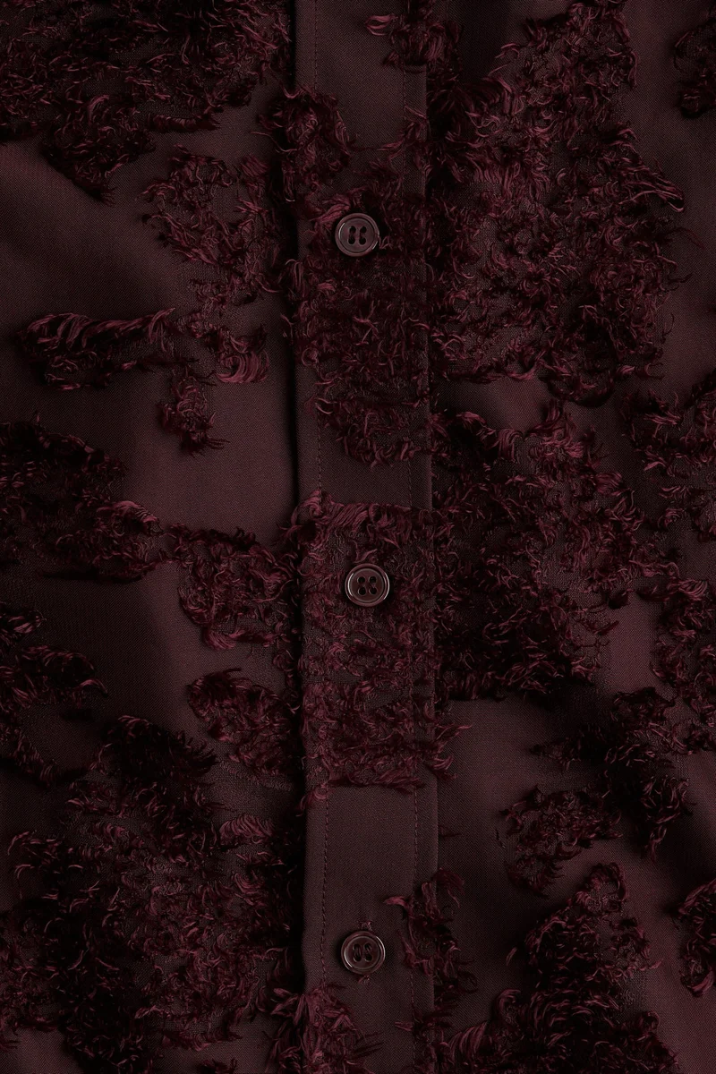 H&M Jacquard-weave shirt