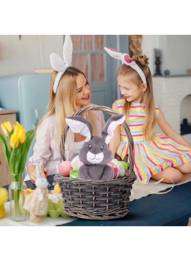 Dimple Dimple Milo Bunny Stuffed Animal - Animated Interactive Soft Bunny Plush Toy with Peek-a-Boo Feature and Singing Songs - Perfect Baby Stuffed Animal Gift for Ages 0 and Up, Grey  - Image 2